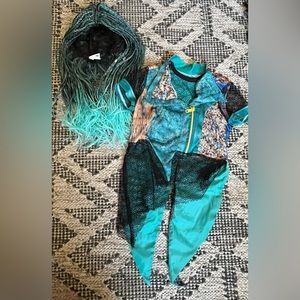 Disney Descendants 2 Uma Costume top and Wig
